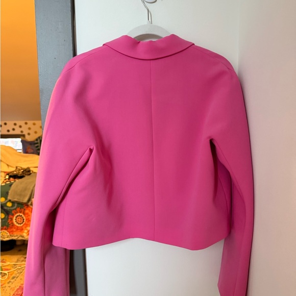 Zara Vibrant Pink Women's Blazer - Picture 3 of 3